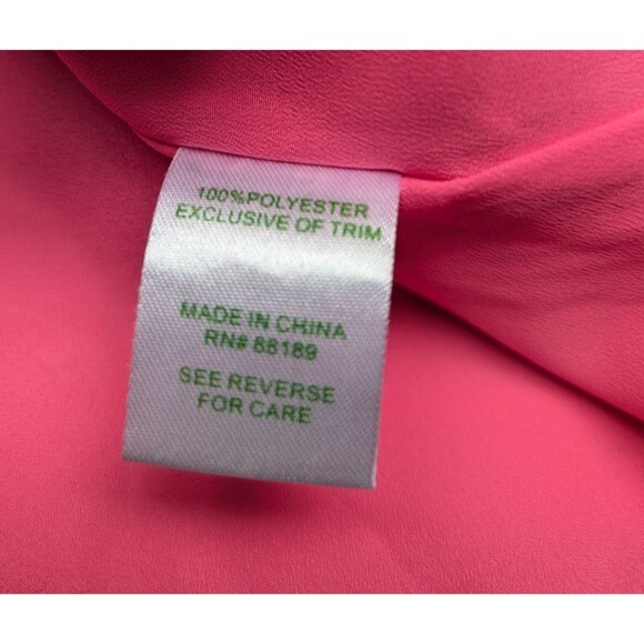 Lilly Pulitzer Tank Top Pink Sequins Lined Adjustable Spaghetti Strap Small - Picture 10 of 12